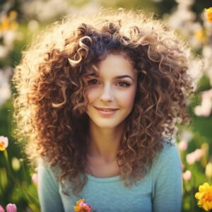 how to take care of curly hair in spring